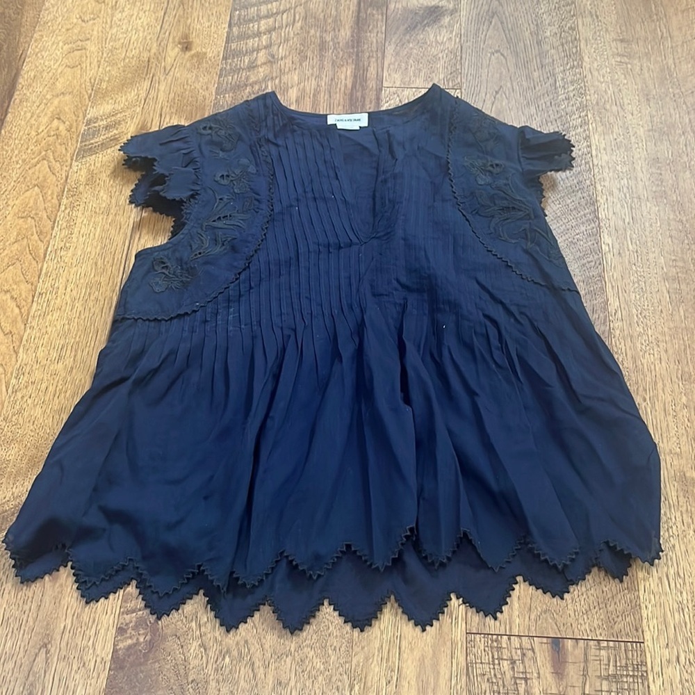 Zadig & Voltaire Woman’s Navy Top Size XS